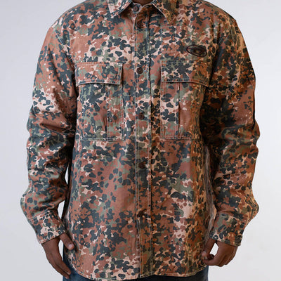 Diesel S-Roow Big Pat Loose Fit Shirt