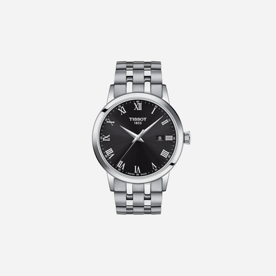 Tissot Classic Dream Quartz Black Dial 42mm Stainless Steel Watch