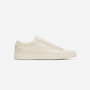 Common Projects Mens Achilles Low Beige Shoes