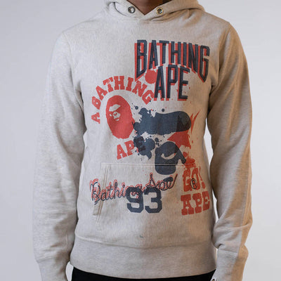 Aape By A Bathing Ape Multi-Logo Pullover Hoodie
