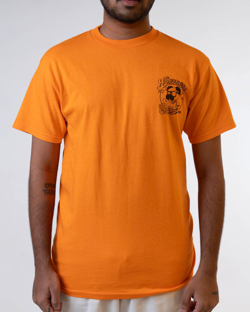 Hundreds Wally Surf T-Shirt - Orange