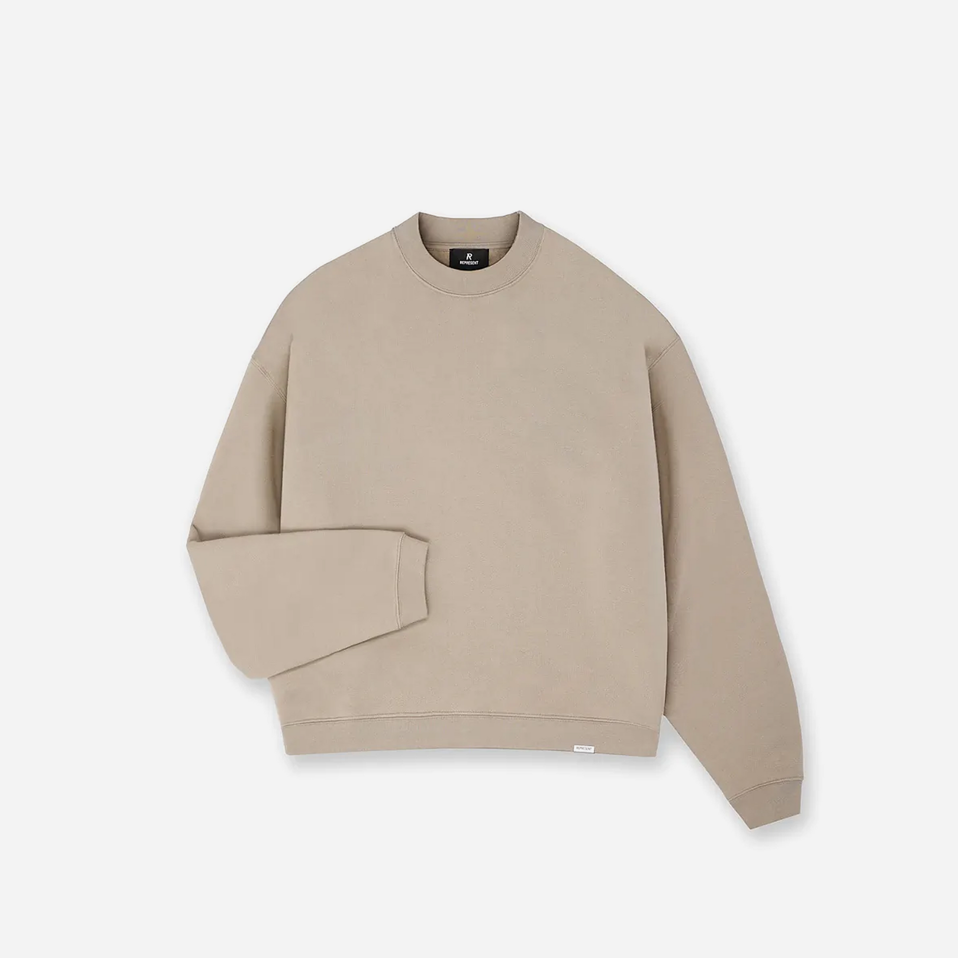REPRESENT SS25 Initial Boxy Sweater Dune