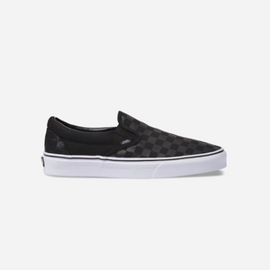 Vans Classic Slip-On Checkerboard Shoe Black