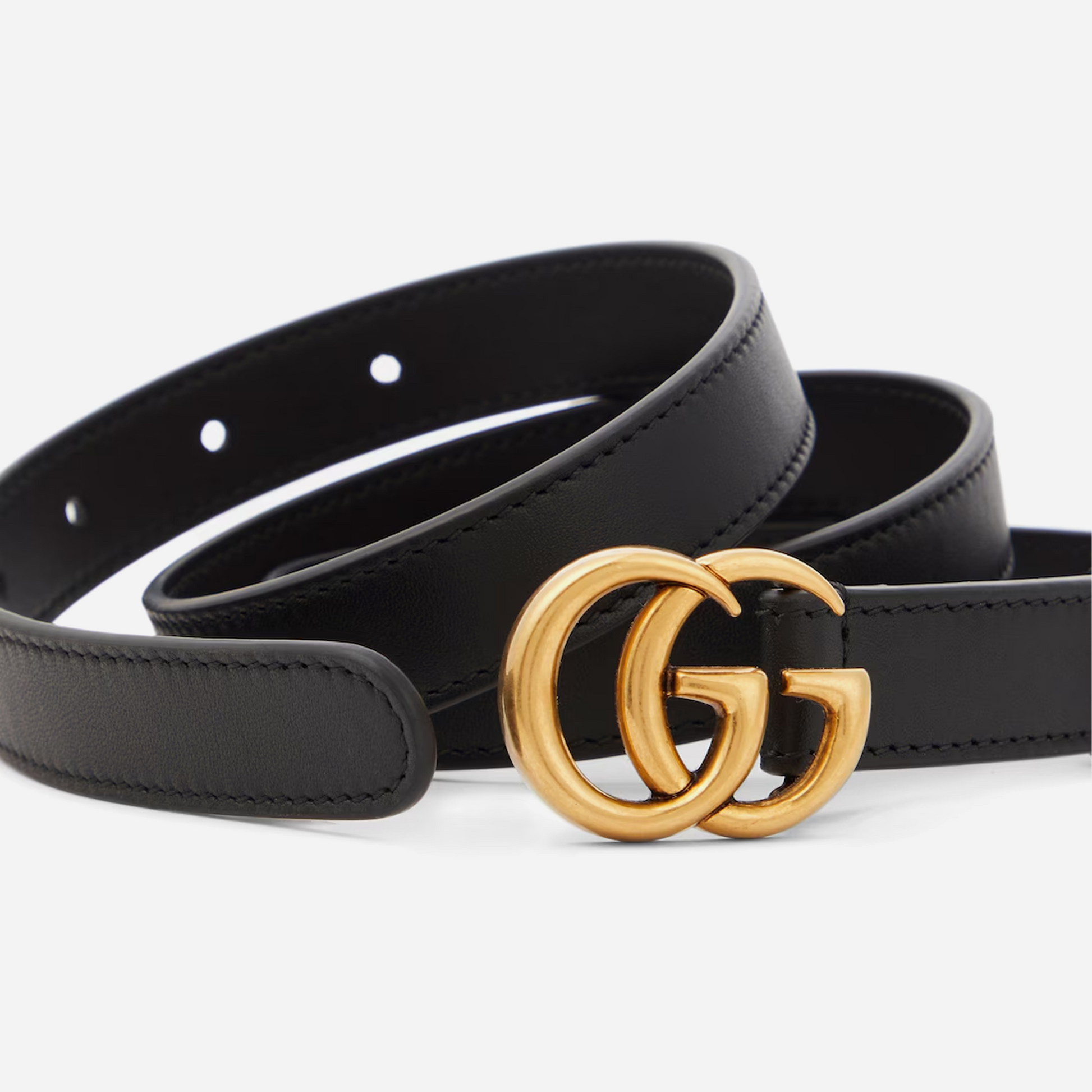 Gucci GG Leather Belt