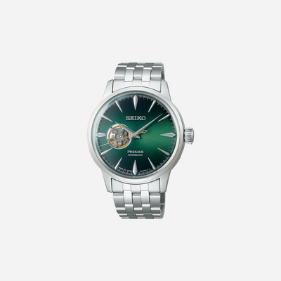 Seiko Presage Cocktail Time Grasshopper Open Heart Automatic