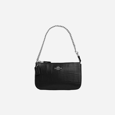 COACH Nolita 19 Silver/Black