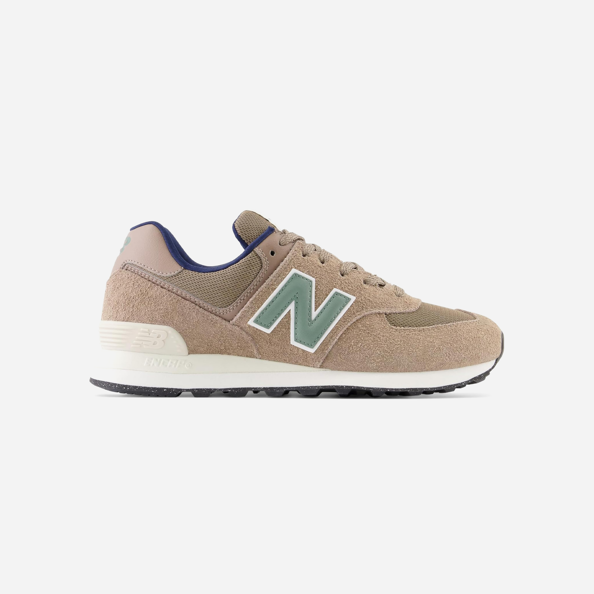 New Balance 574 Brown Grey Navy