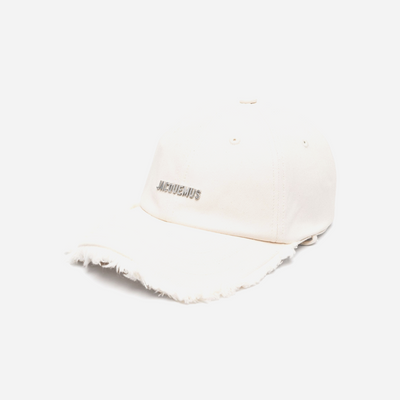 Jacquemus The Artichaut Cap Off White
