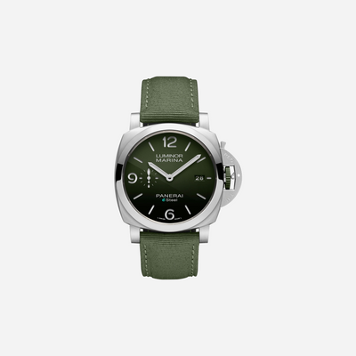 PANERAI LUMINOR MARINA ESTEEL VERDE SMERALDO PAM01356