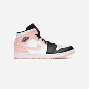 Nike Air Jordan 1 Mid Arctic Orange Black Toe