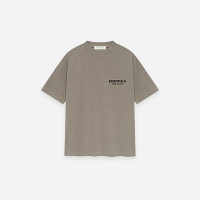 Fear Of God Essentials SS25 Classic Short Sleeve Tee Homestead Heather