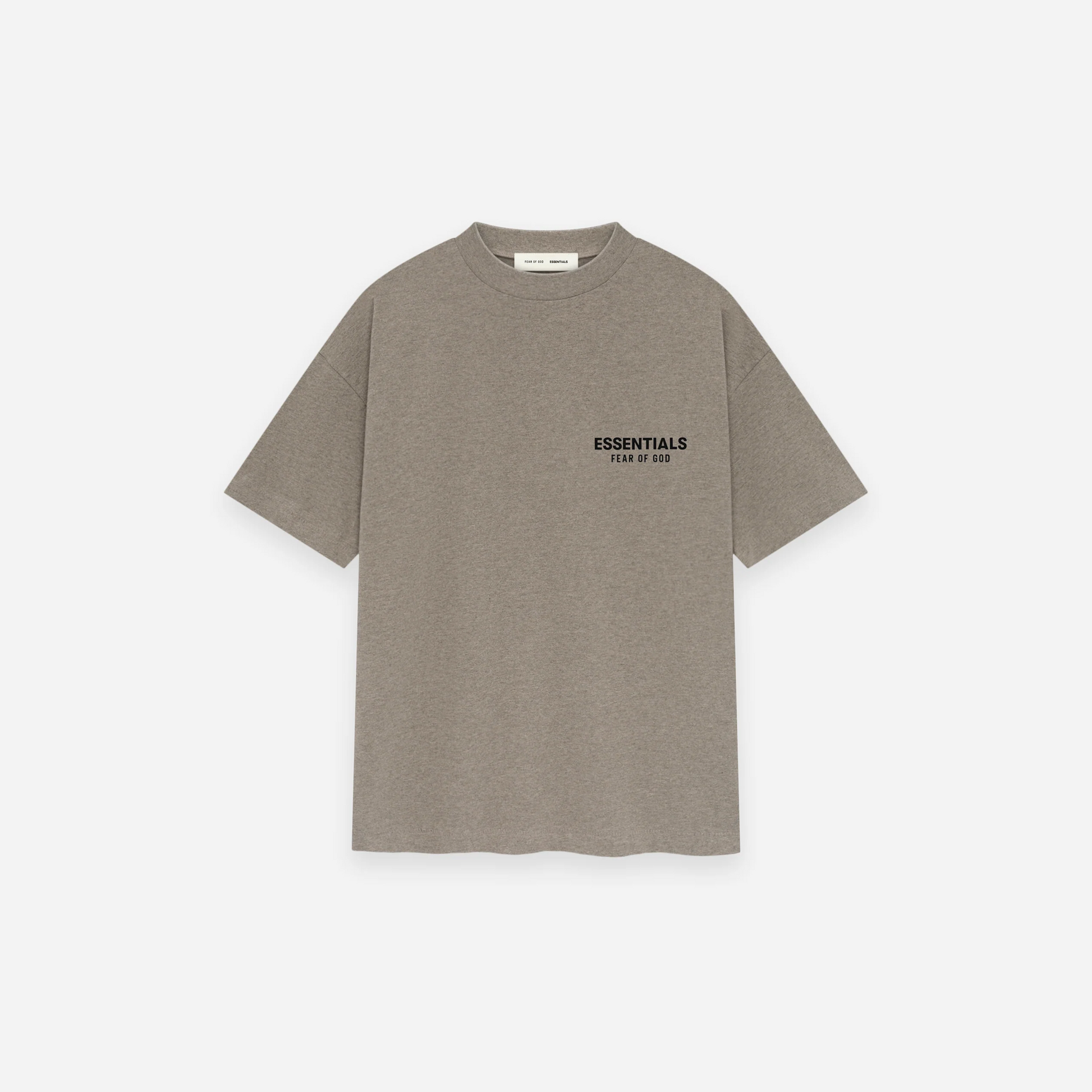 Fear Of God Essentials SS25 Classic Short Sleeve Tee Homestead Heather