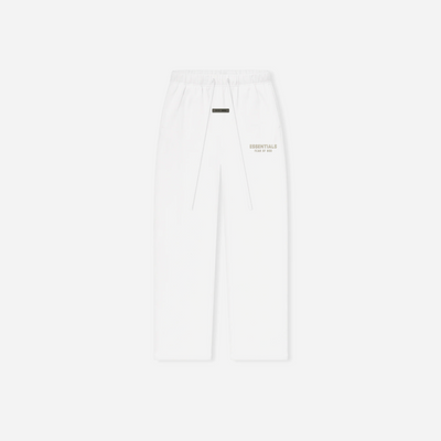 Fear Of God Essentials SS25 Womens Relaxed Fleece Sweatpant- Cloud-White