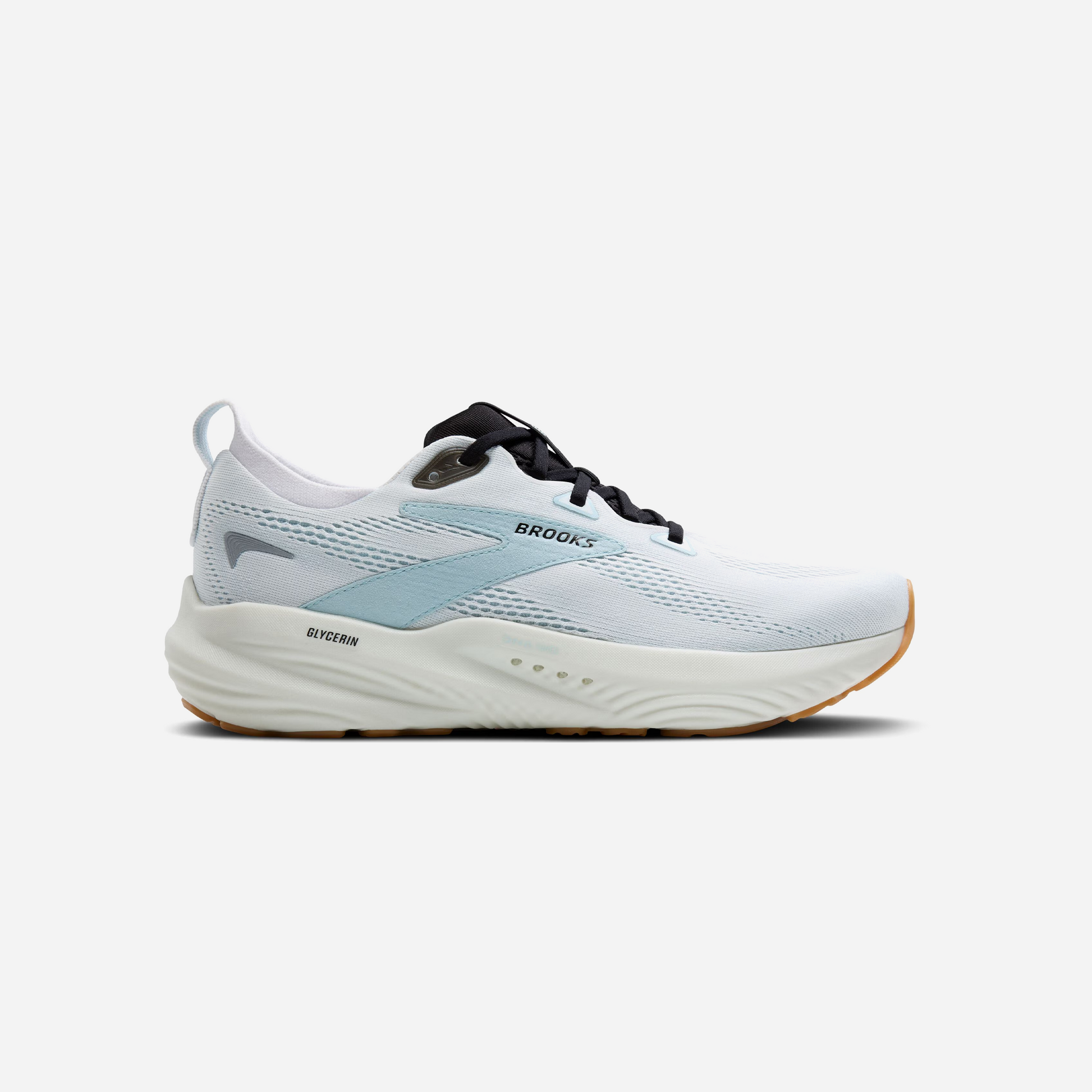 Brooks Glycerin 22 Bright White Winter Sky Black