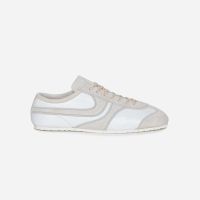 Dries Van Noten Suede Sneakers White