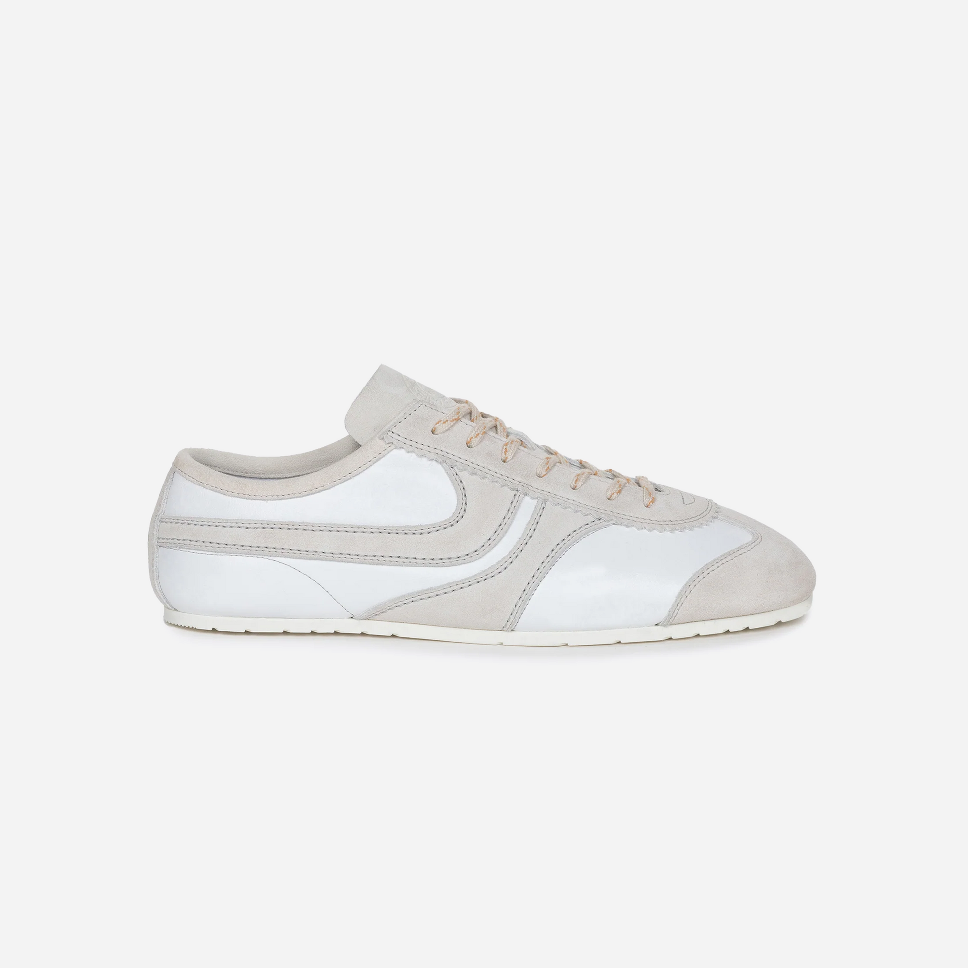 Dries Van Noten Suede Sneakers White