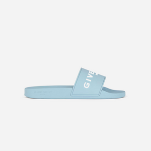 Givenchy Paris Flat Sandals Sky Blue