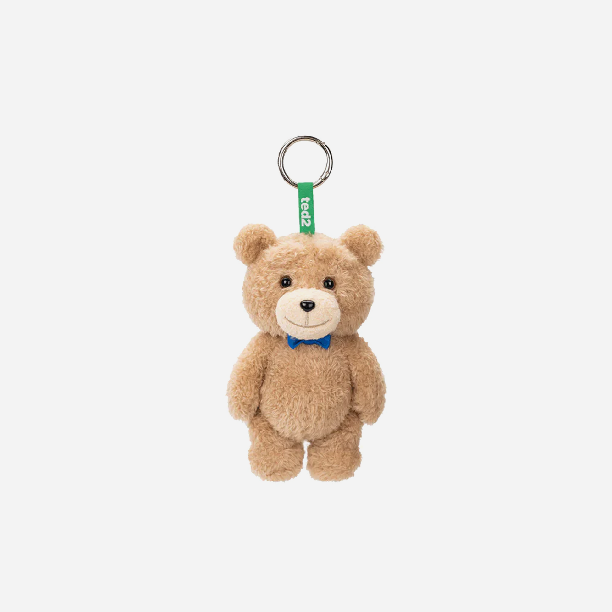 Pop Mart Ted2 Teddy Bear Action Plush Pendant Bow Tie Bear