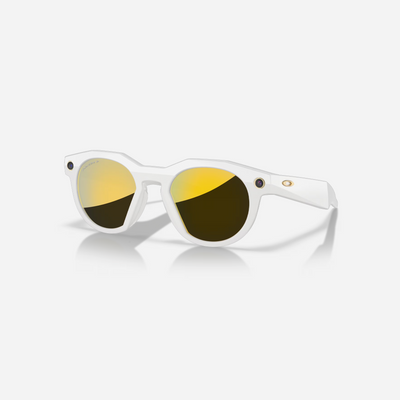 Oakley Meta HSTN Limited Edition Prizm 24k Polarized Lenses Warm Grey Frame