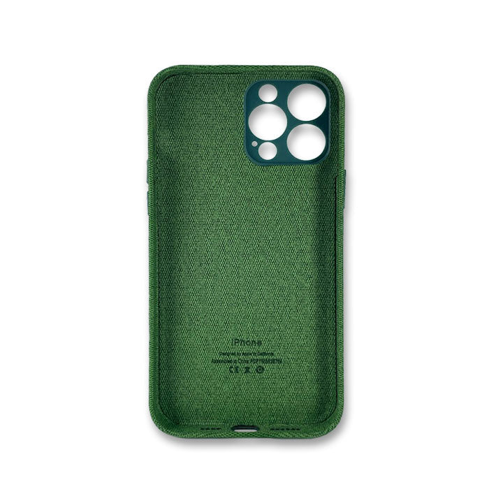 iPhone 13 Pro Max Fabric Case - Green