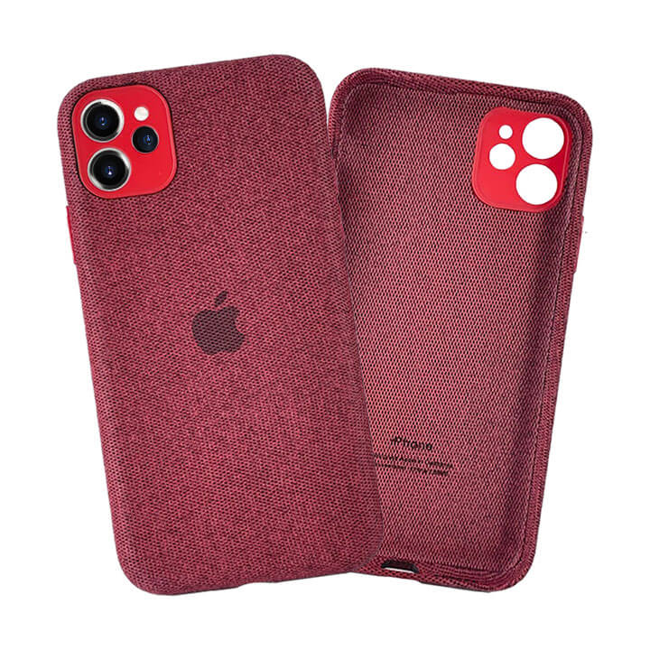 iPhone 13 Fabric Case - Red