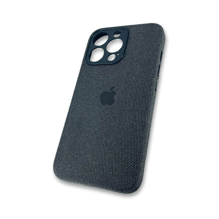 iPhone 13 Pro Max Fabric Case - Black