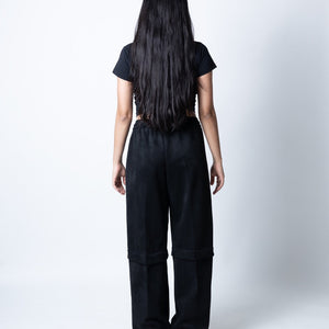SNOB PANTS 'OFF BLACK'