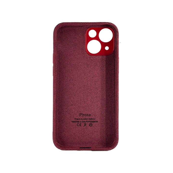 iPhone 13 Fabric Case - Red