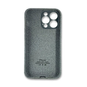 iPhone 13 Pro Fabric Case - Light Grey