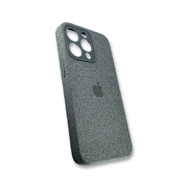 iPhone 13 Pro Fabric Case - Light Grey