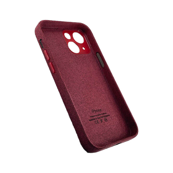 iPhone 13 Fabric Case - Red