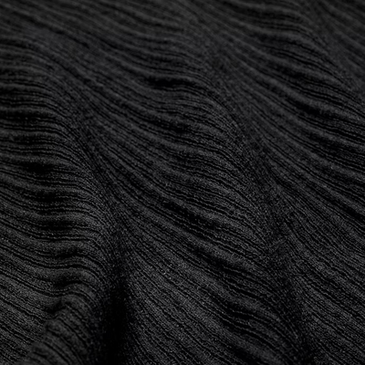 SKIMS Sheer Knit Mock Neck Tunic Onyx