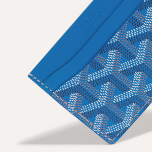 Goyard Saint-Sulpice Card Wallet Sky Blue