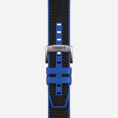 Tissot Seastar 1000 Chronograph Black Dial Fabric Strap 45.5mm