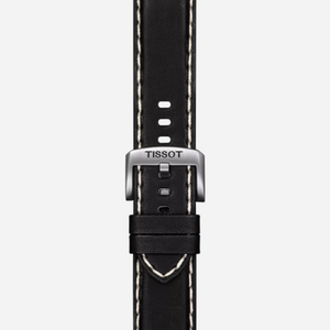 Tissot Supersport Gent Blue Dial Leather Strap 44mm Stainless Steel