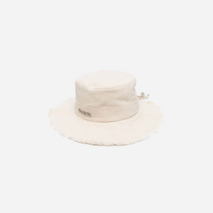 Jacquemus The Artichaut Bucket Hat Off White