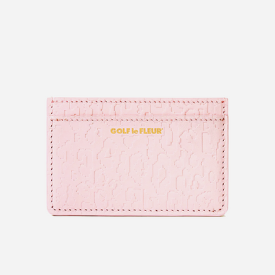 Golf Le Fleur Fleur Camo Cardholder Pink