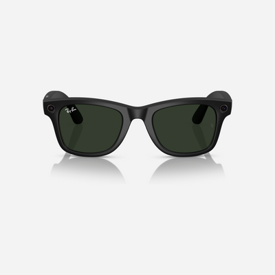 Ray-Ban Meta Wayfarer Matte Black Graphite Clear-Graphite Green Transition Lens
