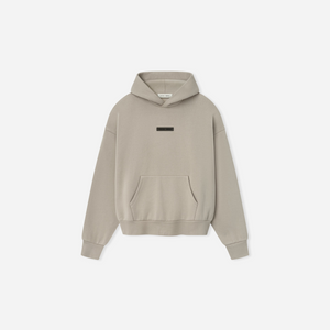 Fear Of God Essentials SS25 Classic Fleece Hoodie- Timber