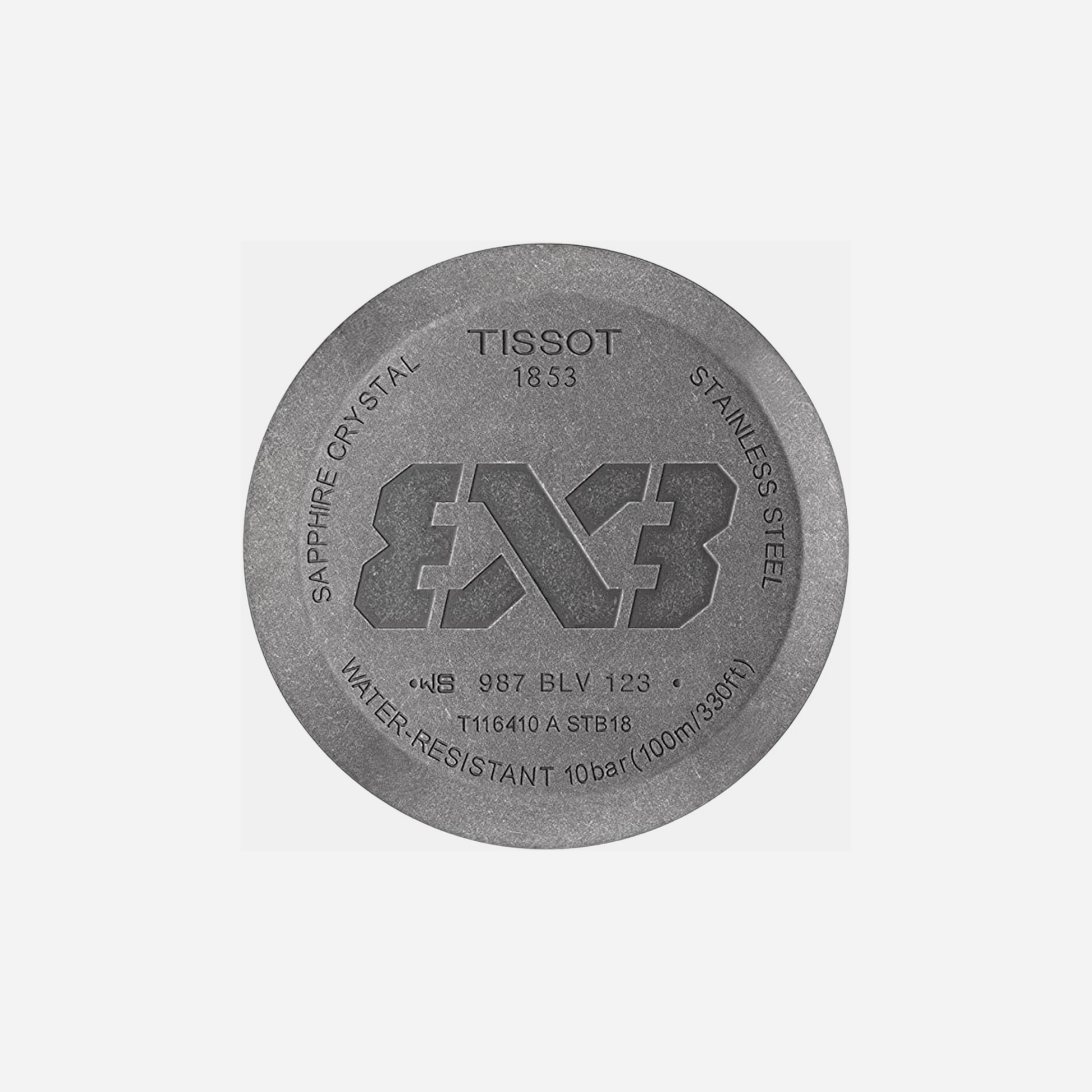 Tissot Gent XL 3x3 Street Basketball 42mm Black Dial