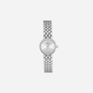 Tissot Lovely Square Silver Dial Stainless Steel 20mm