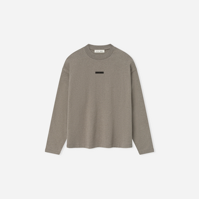 Fear Of God Essentials SS25 Classic Long Sleeve Tee- Homestead Heather