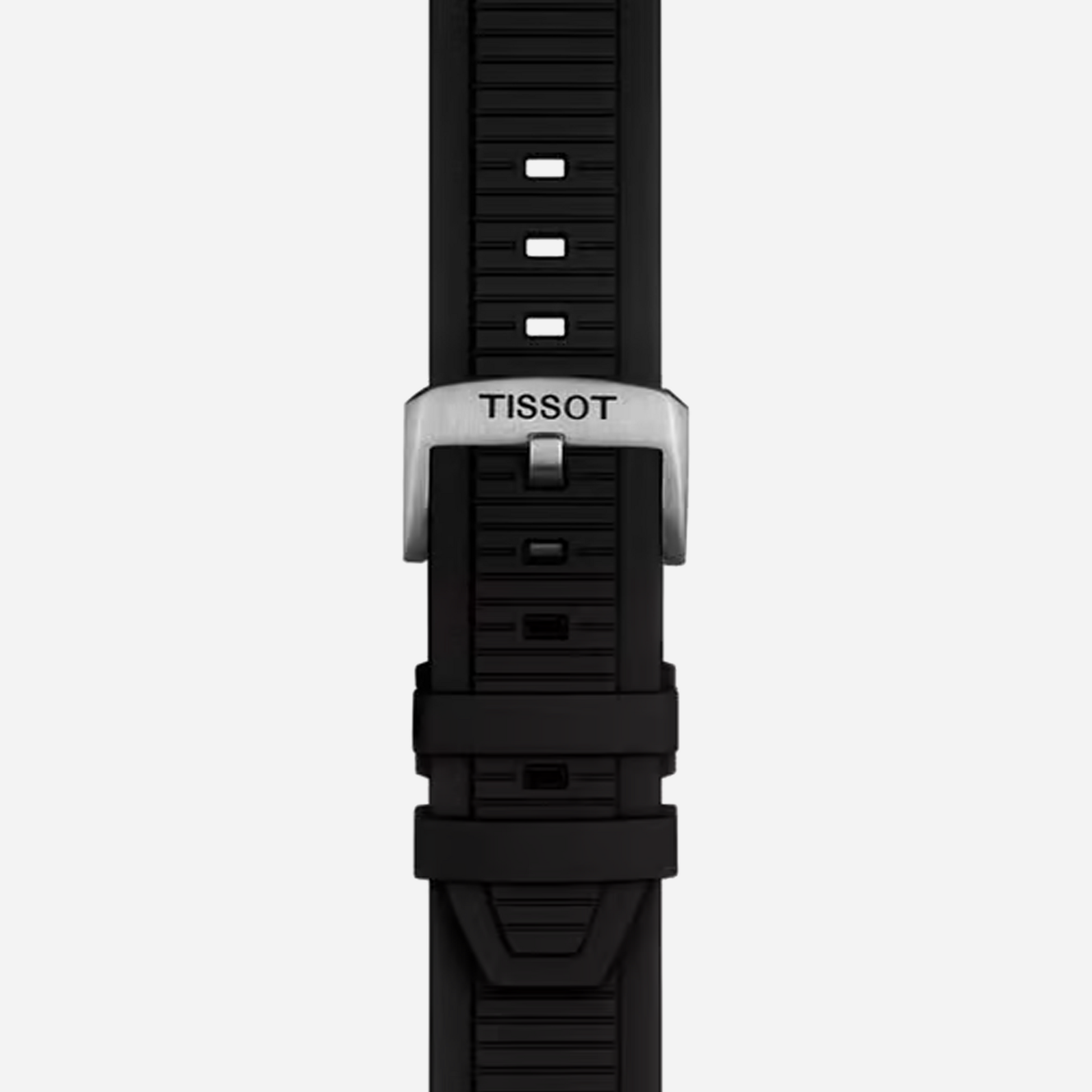 Tissot T-Race MotoGP Black Silicone Strap Transparent Dial 45mm Automatic Chronograph Watch (2025)