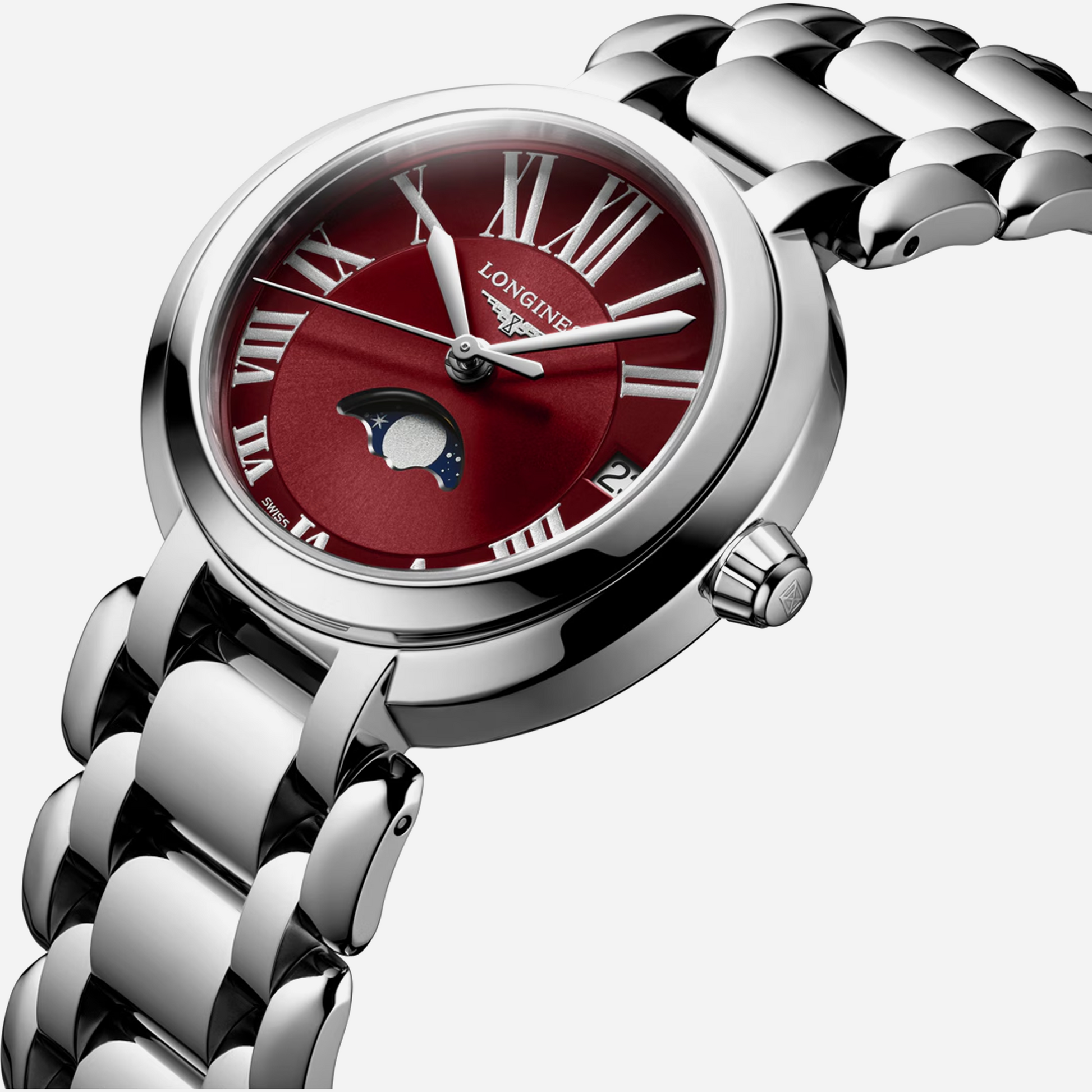 LONGINES PRIMA LUNA RED 7612356222949