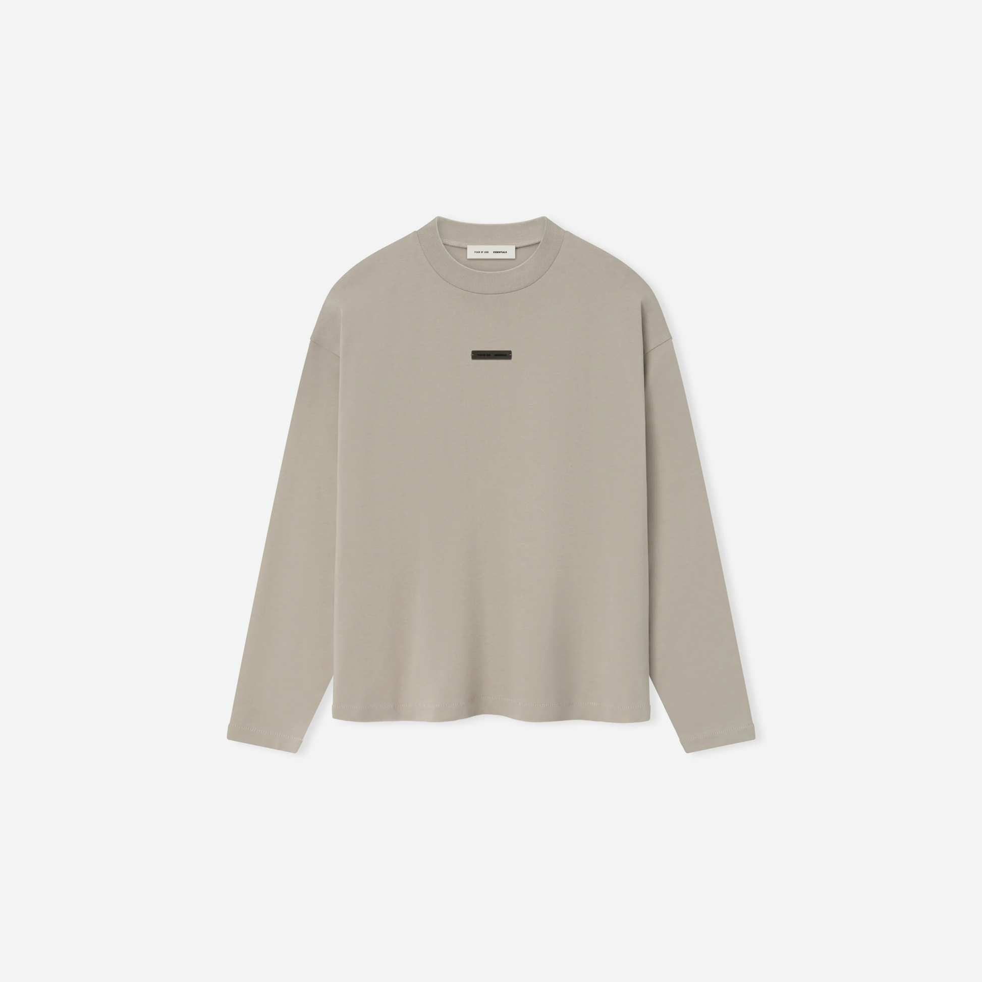 Fear Of God Essentials SS25 Classic Long Sleeve Tee- Timber