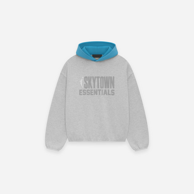 Fear Of God Essentials SS25 Sky Hoodie Light Heather