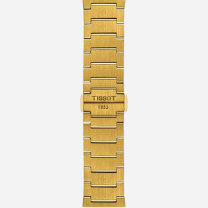 Tissot PRX Champagne Dial 40mm Yellow Gold PVD Stainless Steel Quartz Watch