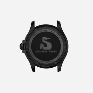 Tissot Seastar 1000 Quartz Gradient Green Dial Black PVD Bracelet 40mm
