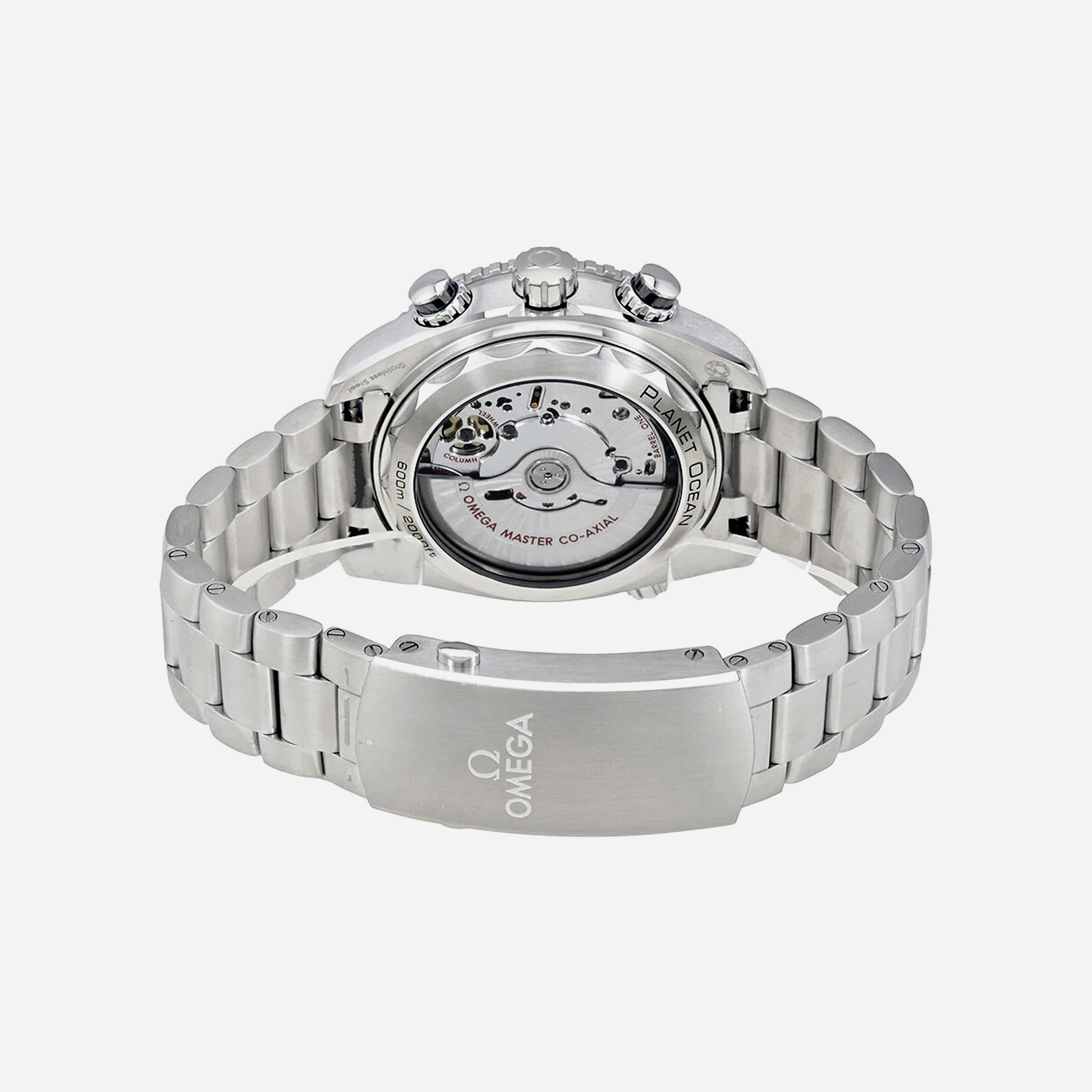 Omega Planet Ocean 600M Co‑Axial Master Chronometer Chronograph Blue Dial 45.5mm