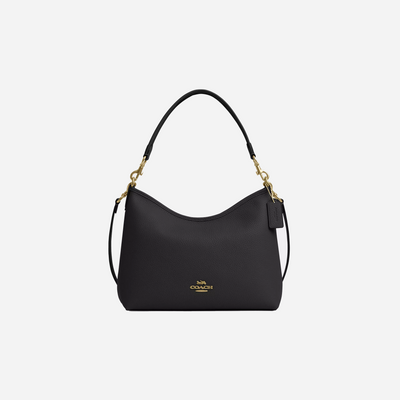 COACH Laurel Shoulder Bag Gold/Black